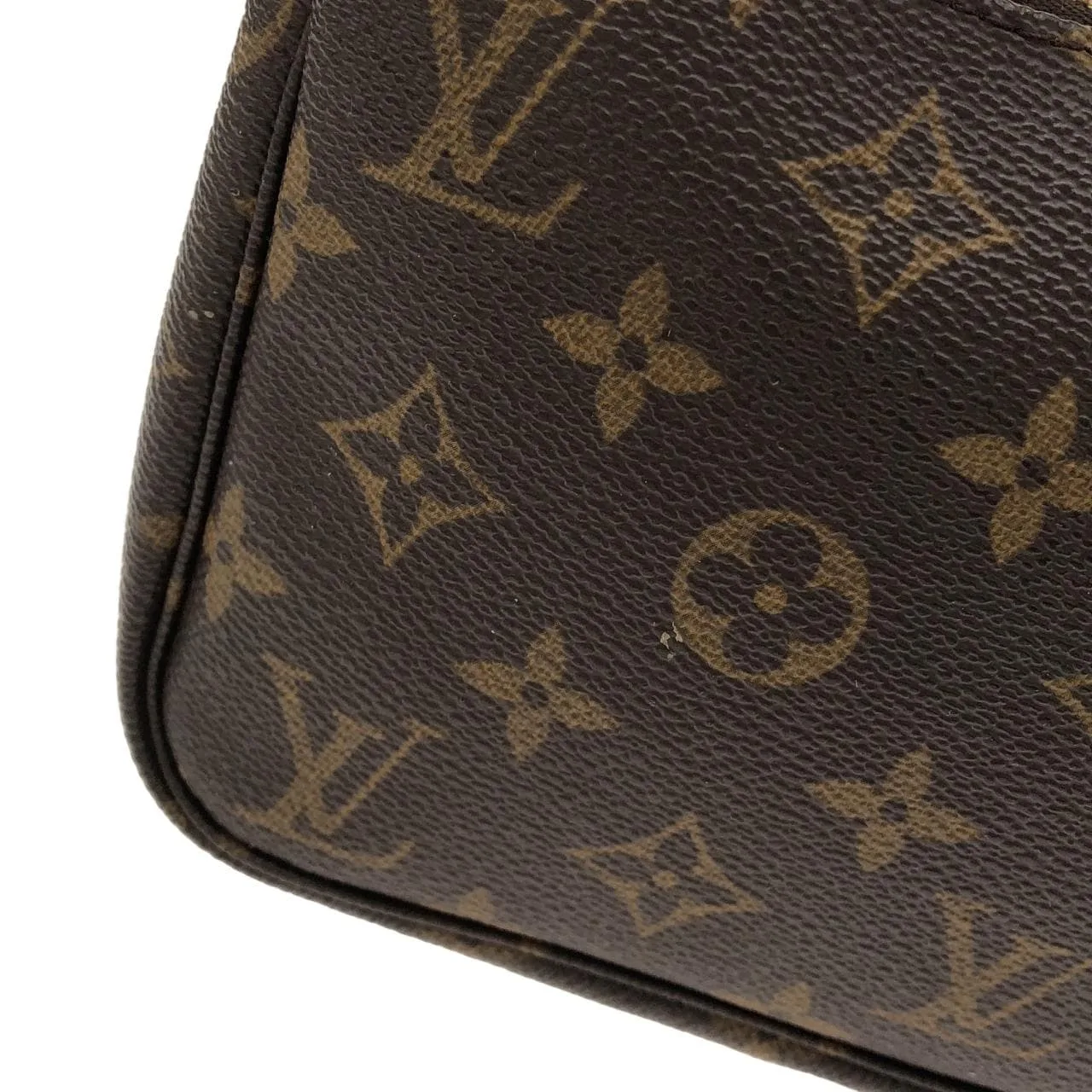 LOUIS VUITTON Pochette M51980 Pochette Monogram 黑色 Monogram 中古品A - 縮圖 4