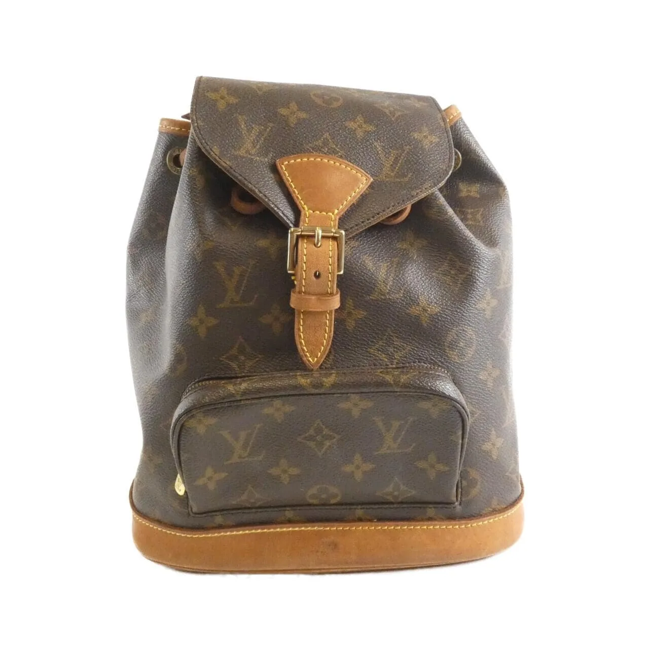 LOUIS VUITTON Montsouris M51136 Backpack Monogram Black
