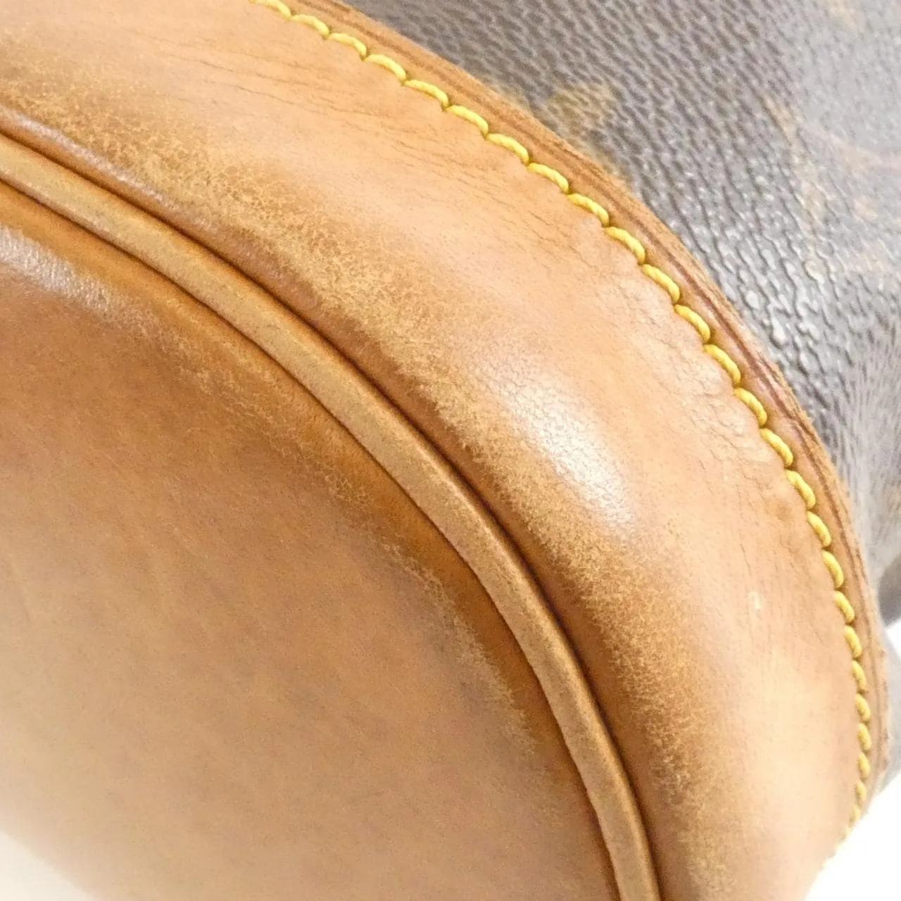 LOUIS VUITTON Montsouris M51136 Backpack Monogram 黑色 Monogram 中古品B - 縮圖 3