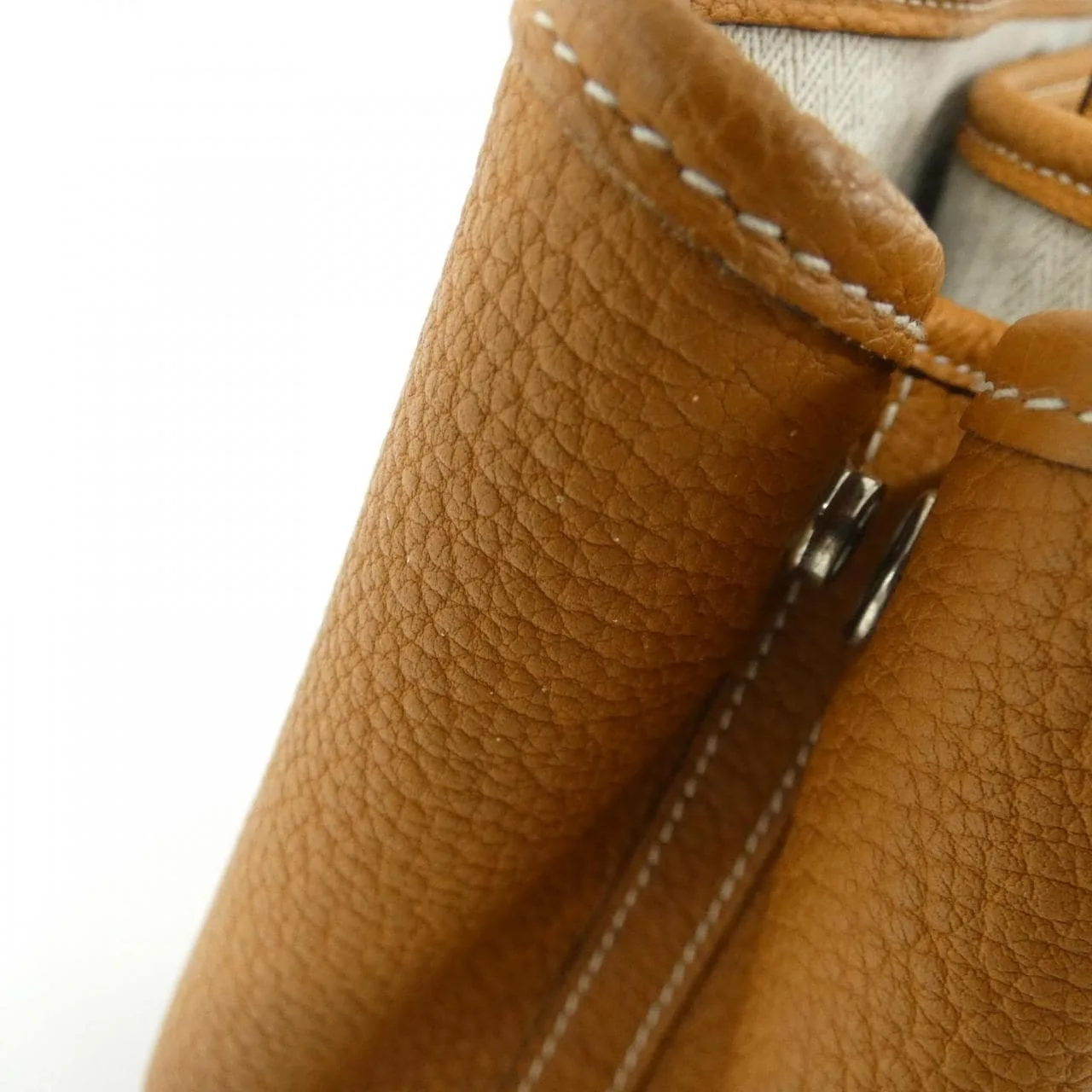 HERMES Garden Party 051568CK Tote Black Rank A - Thumbnail 4