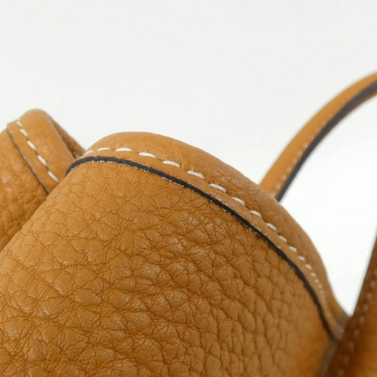 HERMES Garden Party 051568CK Tote Black Rank A - Thumbnail 5