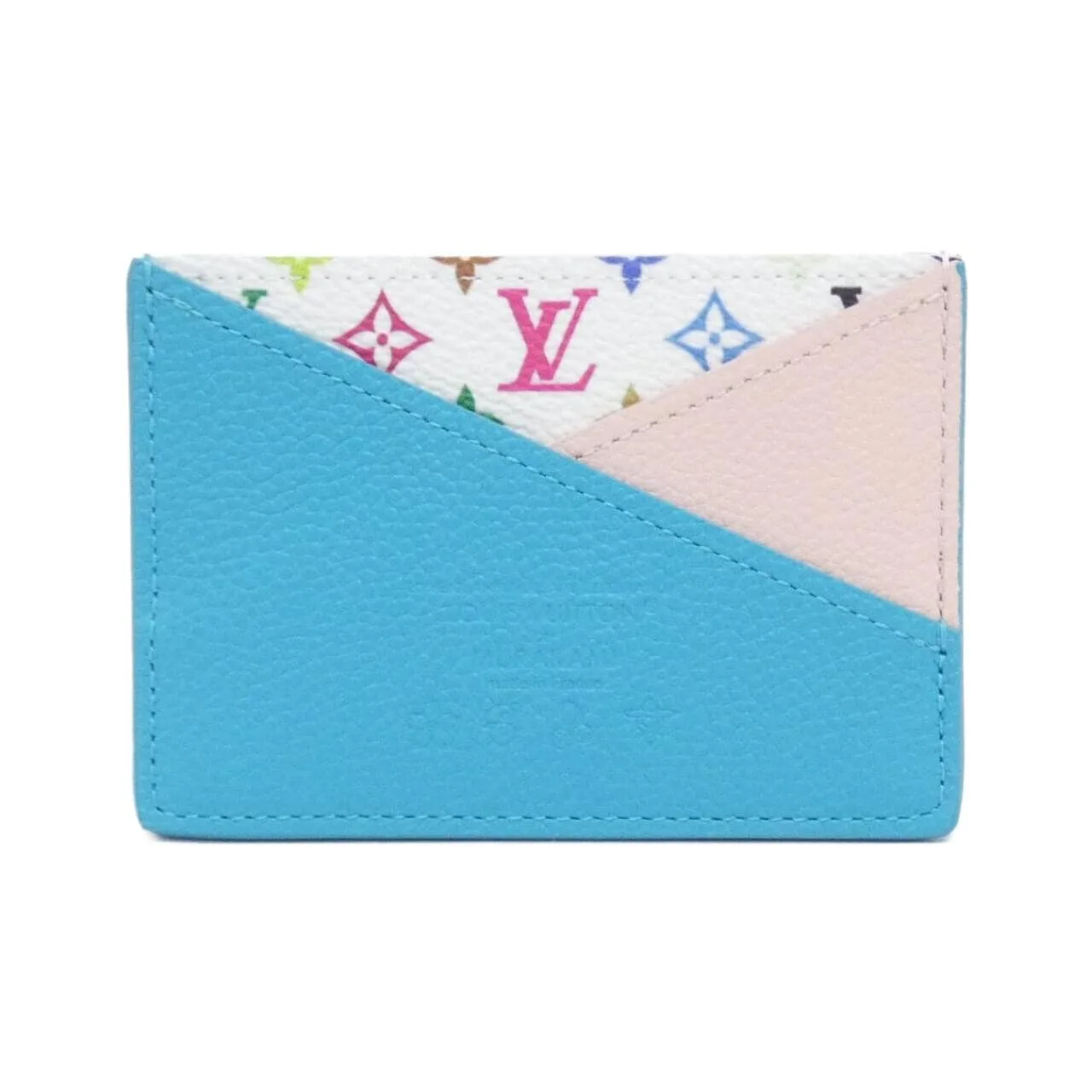 LOUIS VUITTON M14090 Card Case Canvas Multicolor
