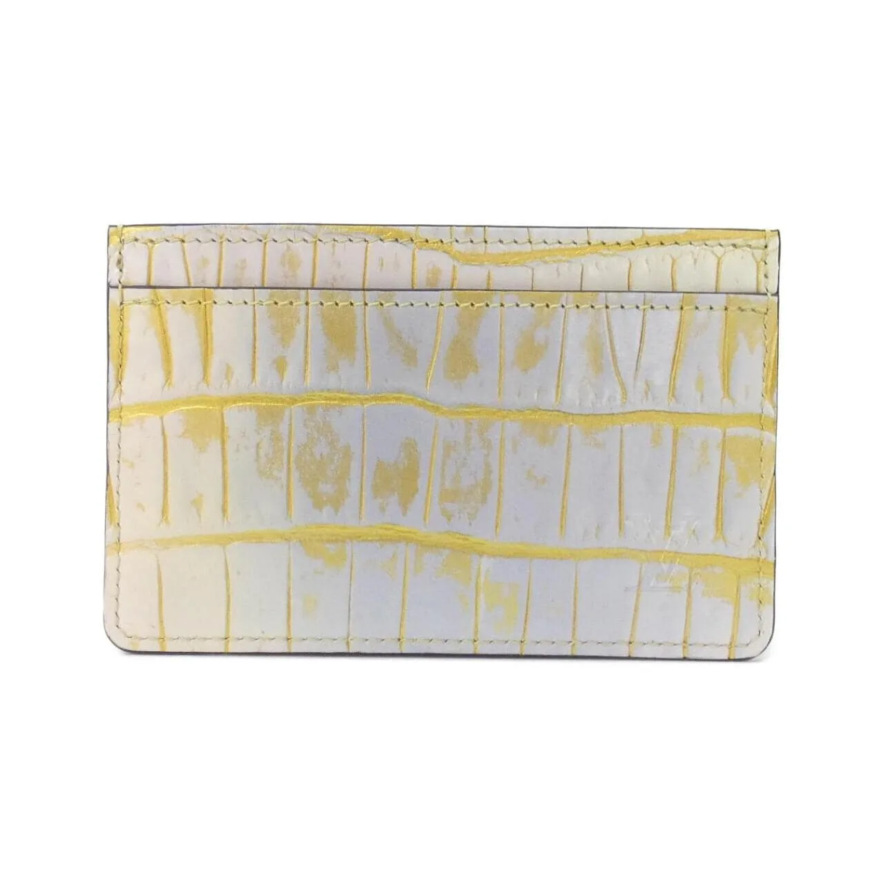 LOUIS VUITTON Card Case Leather