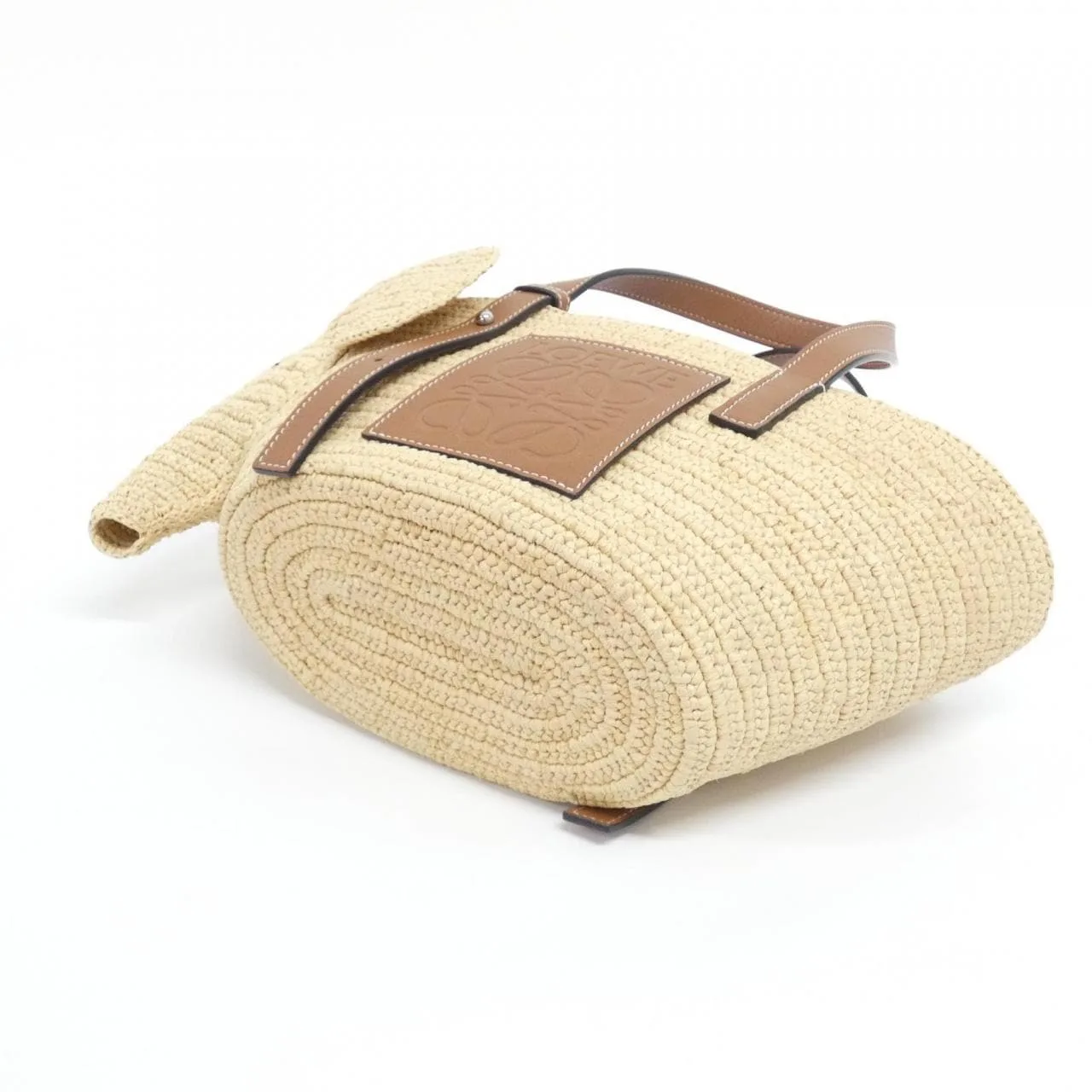 LOEWE Basket A546T37X01 Handbag Black Rank A - Thumbnail 3