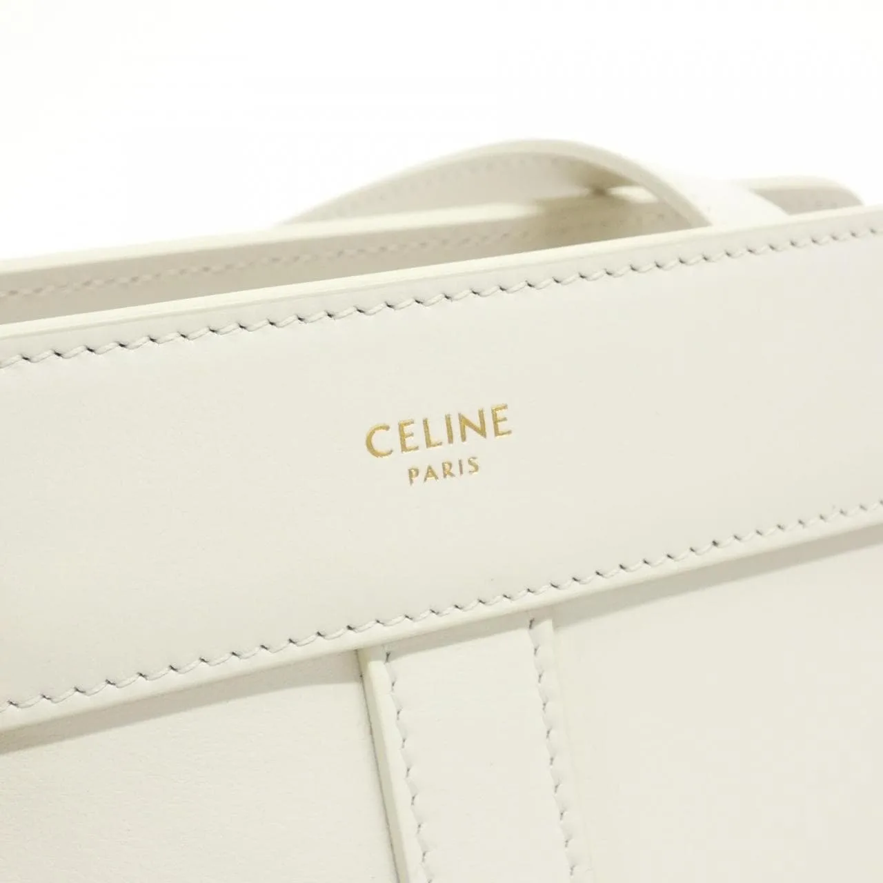 CELINE Cabas 191993CRC Shoulder 黑色 中古品A - 縮圖 7