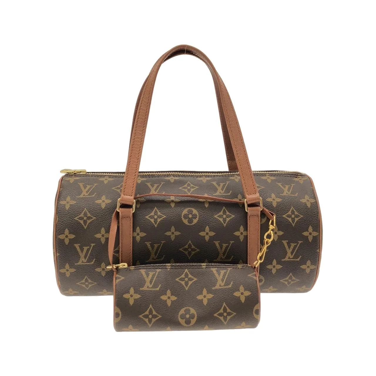 LOUIS VUITTON Papillon M51365 Handbag Monogram Black