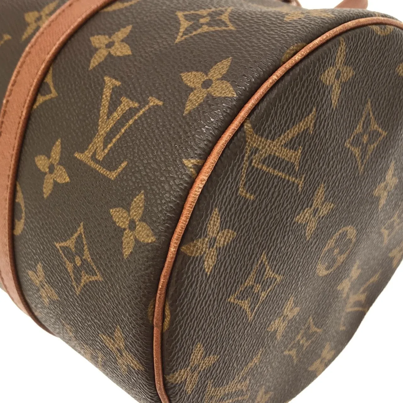 LOUIS VUITTON Papillon M51365 Handbag Monogram 黑色 Monogram 中古品A - 縮圖 2