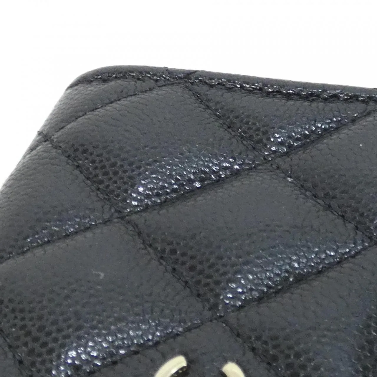 CHANEL Timeless Classic AP3179 Card Case Grained Calfskin Black Grained Calfskin Rank A - Thumbnail 7