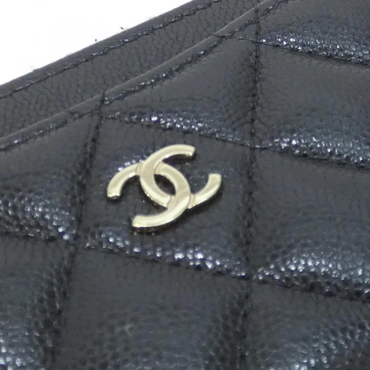 CHANEL Timeless Classic AP3179 Card Case Grained Calfskin Black Grained Calfskin Rank A - Thumbnail 8