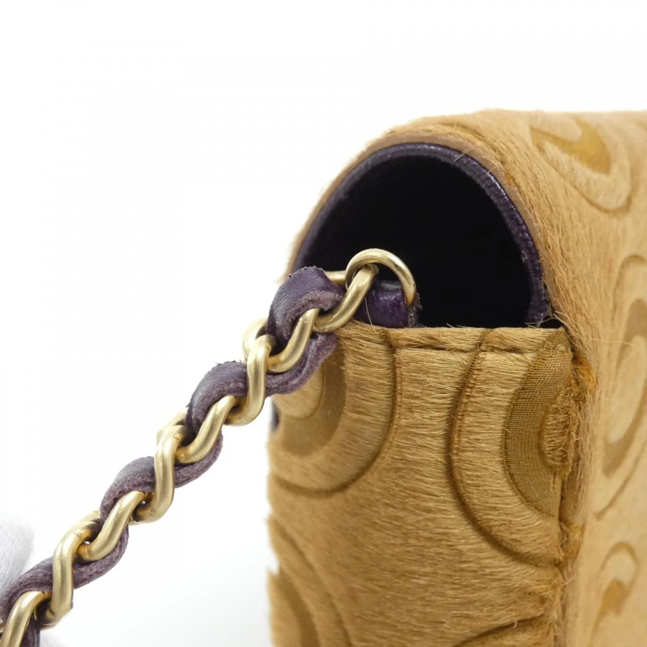 CHANEL 17425 Shoulder Beige Rank A - Thumbnail 5