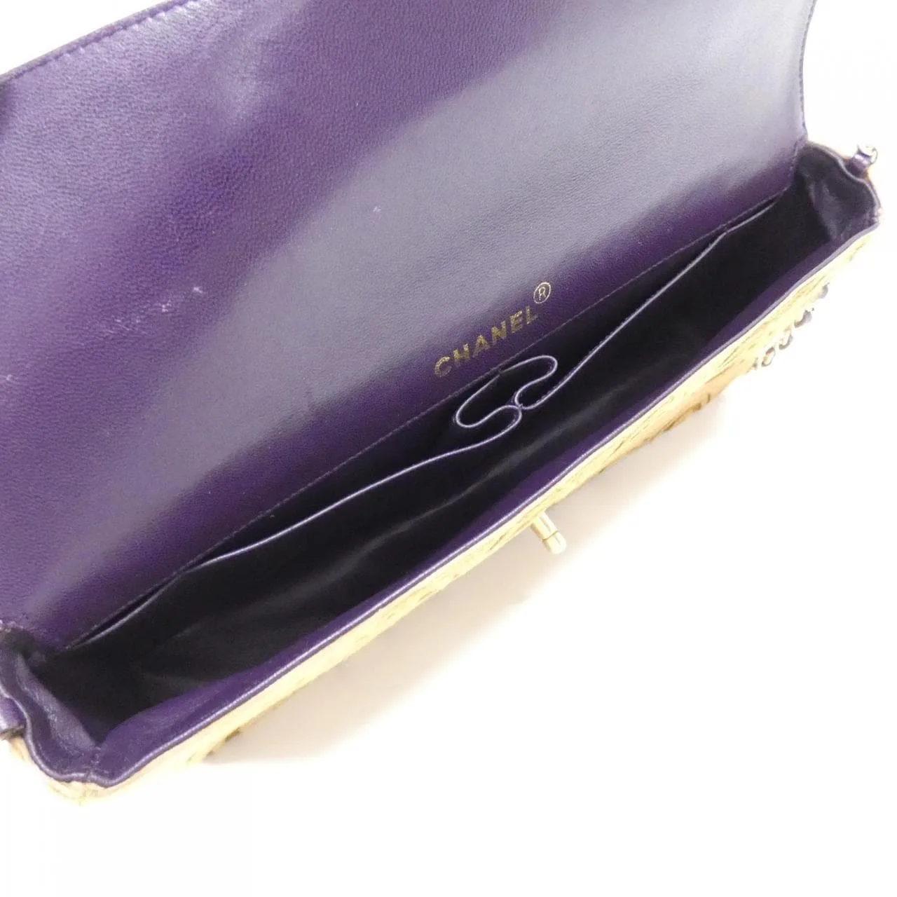 CHANEL 17425 Shoulder Beige Rank A - Thumbnail 7