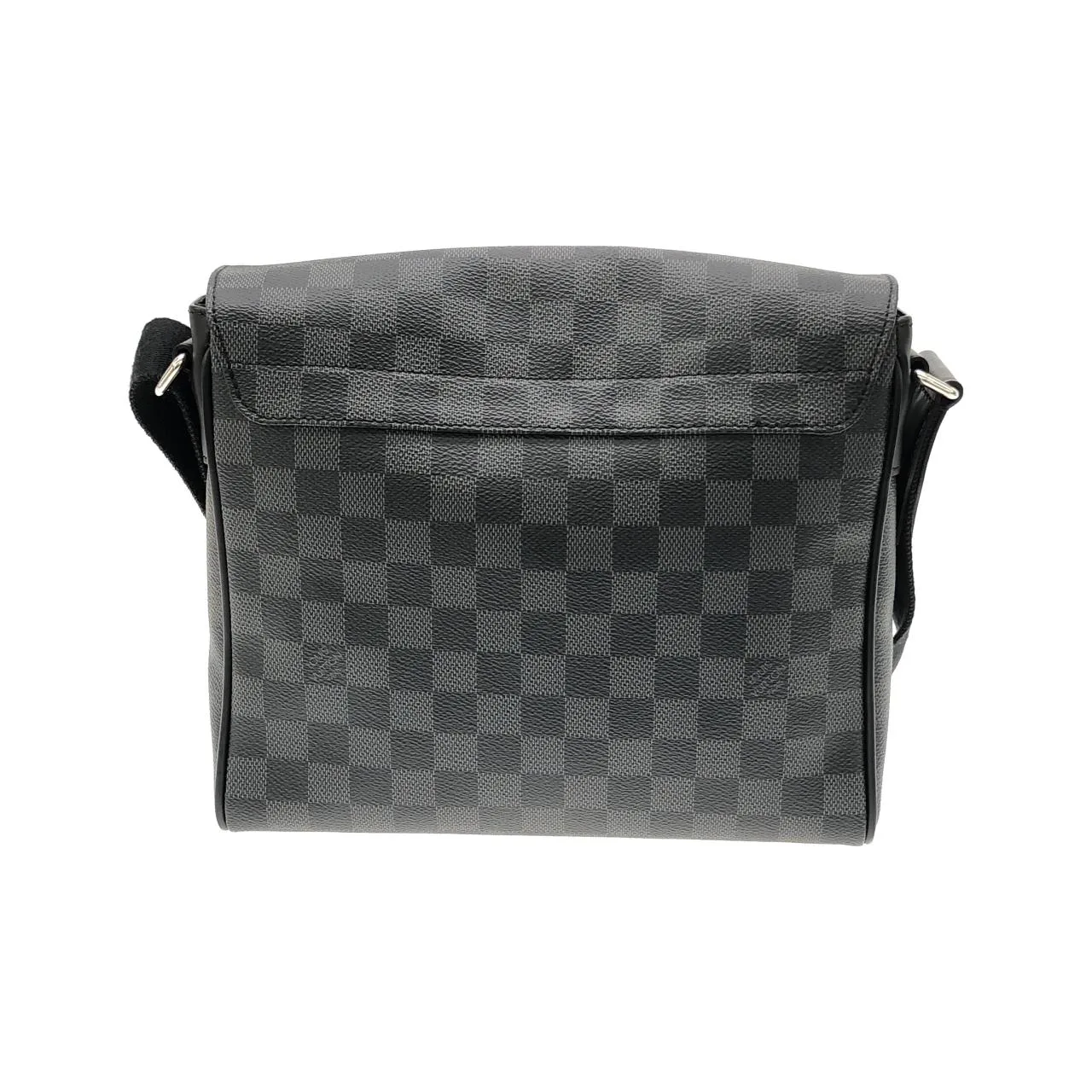 LOUIS VUITTON District N41028 Shoulder Damier 黑色 Damier 中古品A - 縮圖 2