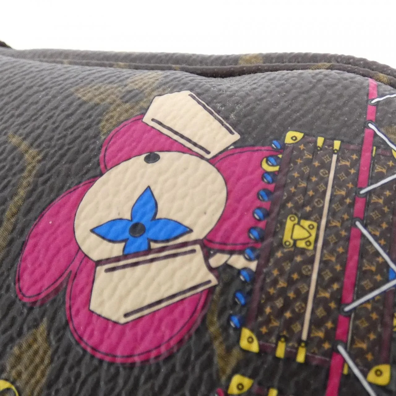 LOUIS VUITTON Pochette M69752 Pochette Monogram 黑色 Monogram 中古品A - 縮圖 4