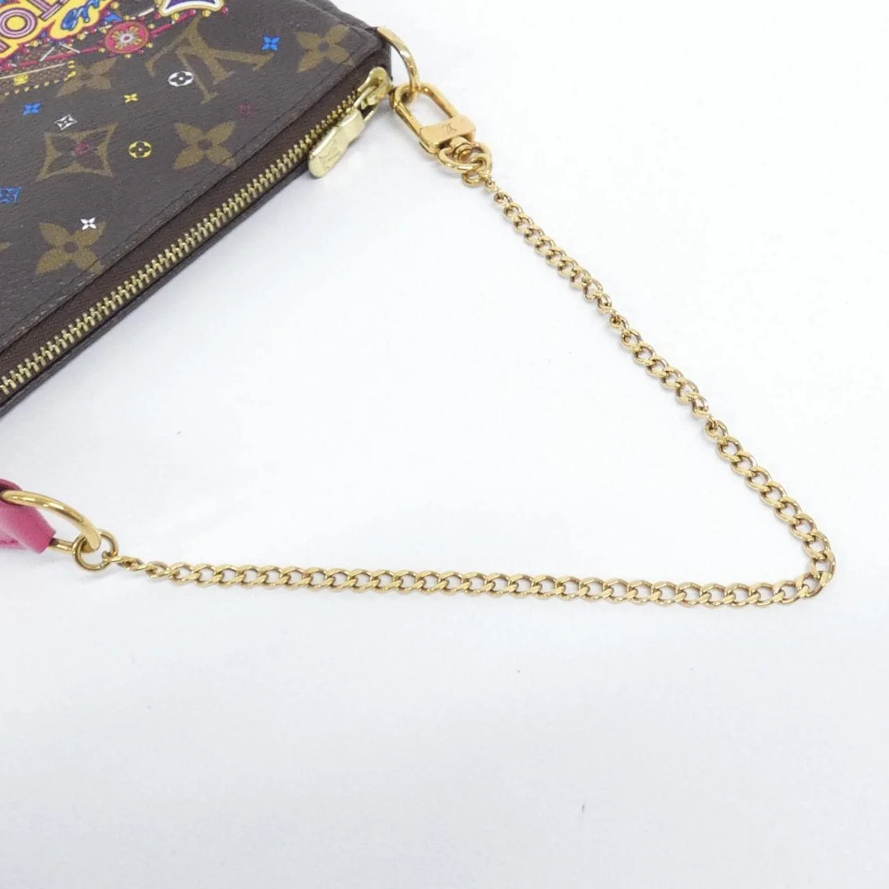 LOUIS VUITTON Pochette M69752 Pochette Monogram 黑色 Monogram 中古品A - 縮圖 9