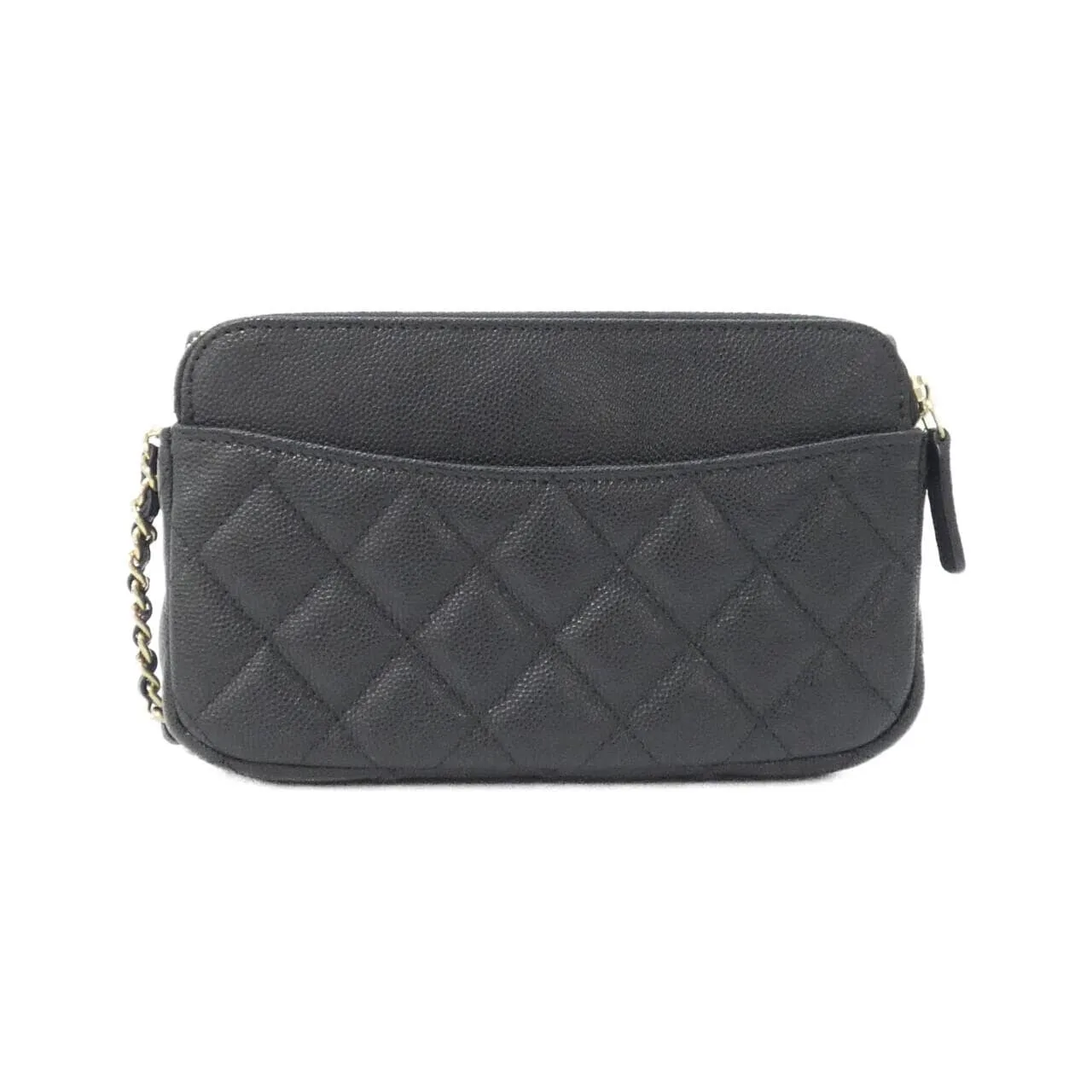 CHANEL Timeless Classic AP2096 Wallet Grained Calfskin Black Grained Calfskin Rank A - Thumbnail 2