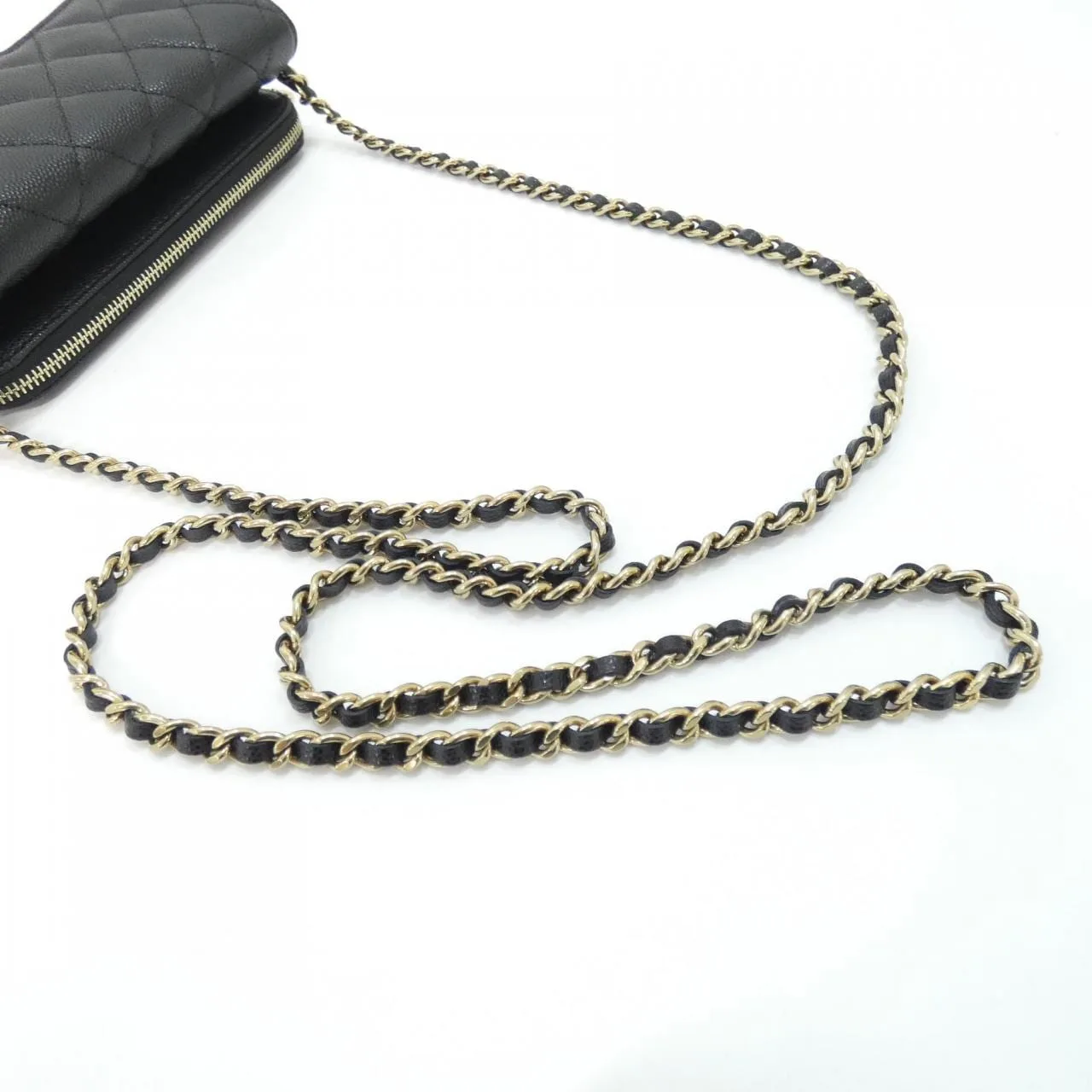 CHANEL Timeless Classic AP2096 Wallet Grained Calfskin Black Grained Calfskin Rank A - Thumbnail 6