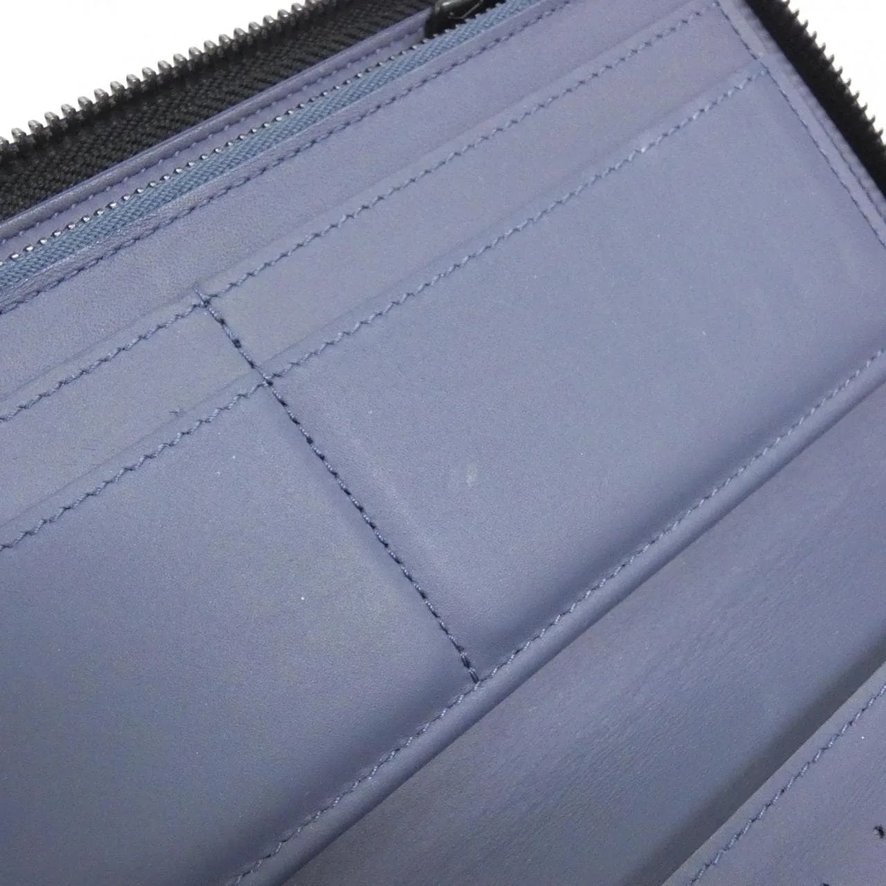 LOUIS VUITTON M82322 Wallet Monogram 深藍色 Monogram 中古品A - 縮圖 7