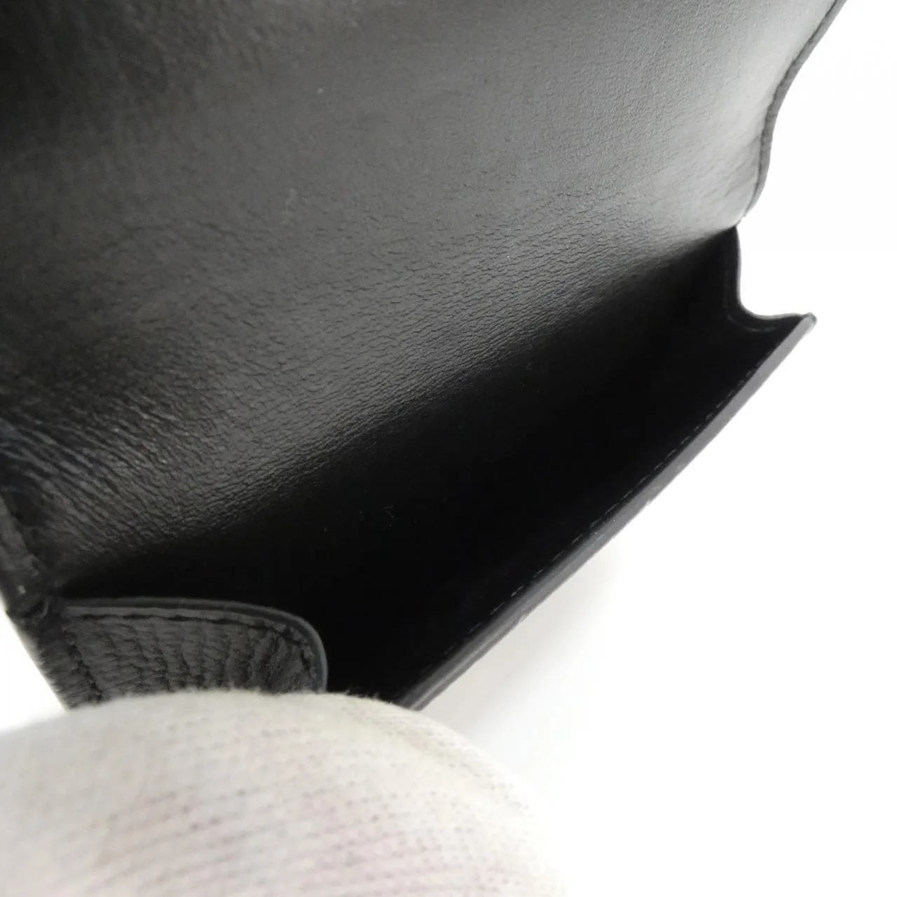 LOEWE C821TR2X16 Wallet Lambskin 黑色 羊皮 中古品A - 縮圖 6