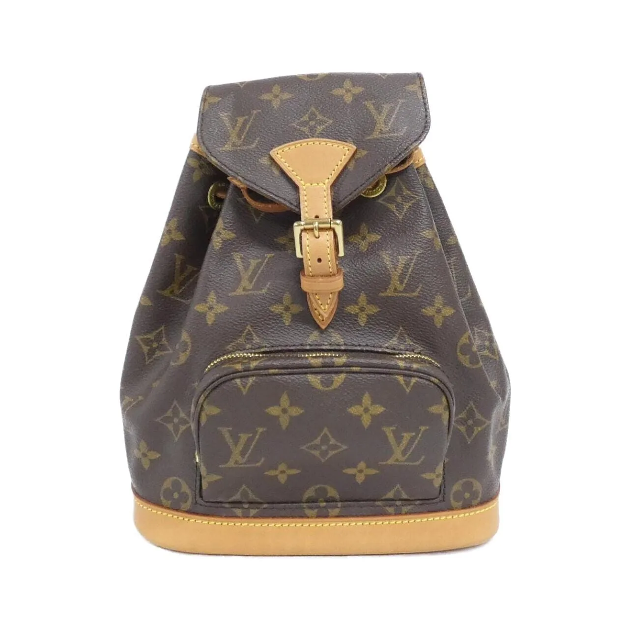 LOUIS VUITTON Montsouris M51137 Backpack Monogram Black