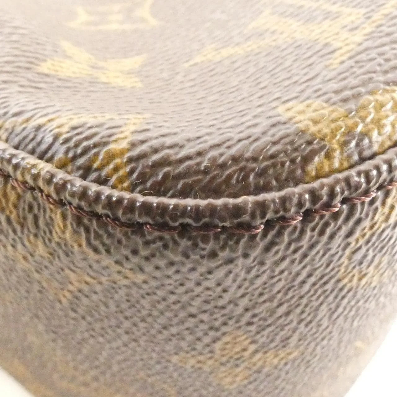 LOUIS VUITTON Looping M51146 Shoulder Monogram 黑色 Monogram 中古品B - 縮圖 2