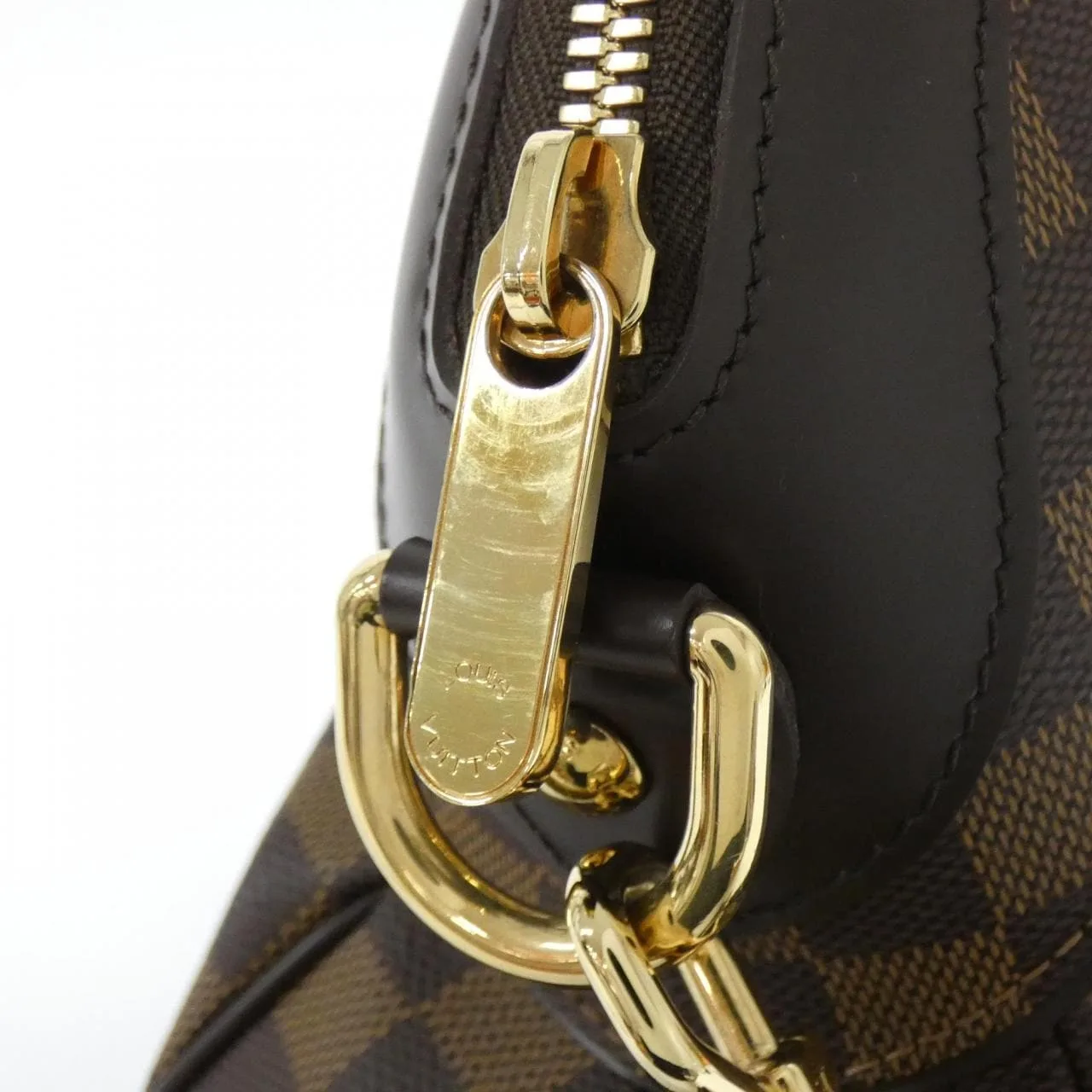LOUIS VUITTON N51998 Handbag Damier 黑色 Damier 中古品A - 縮圖 3