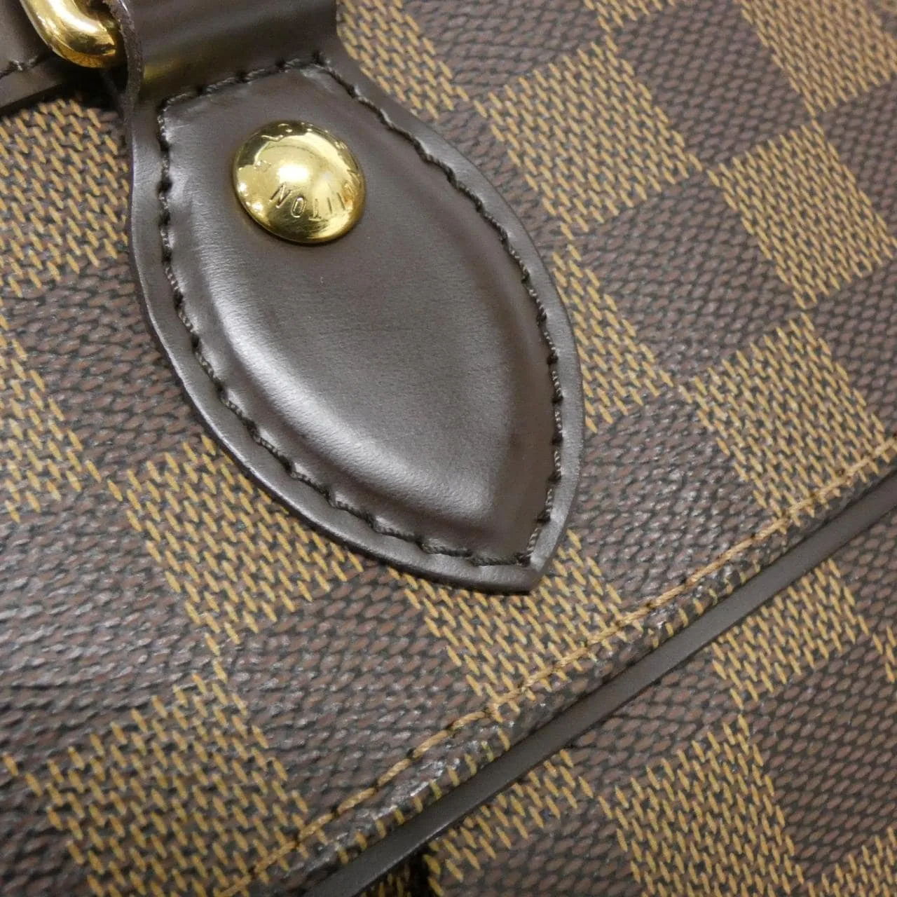 LOUIS VUITTON N51998 Handbag Damier 黑色 Damier 中古品A - 縮圖 4