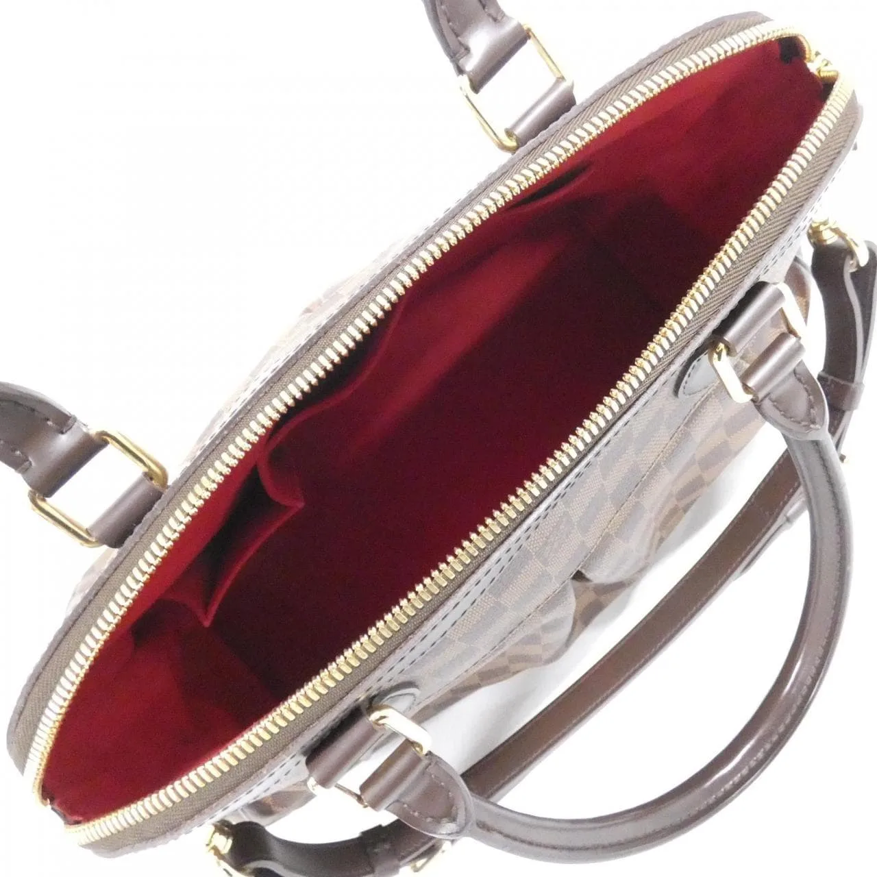 LOUIS VUITTON N51998 Handbag Damier 黑色 Damier 中古品A - 縮圖 7