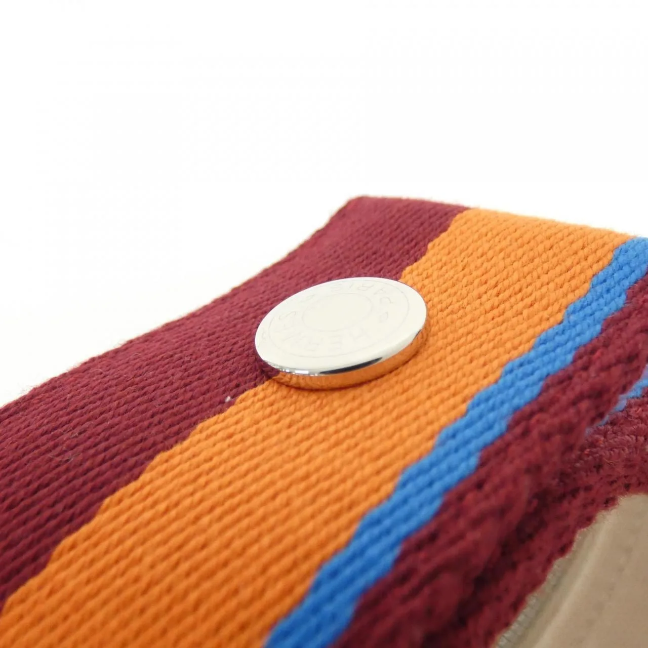 HERMES 104347M Pouch Canvas Black Canvas Rank A - Thumbnail 5