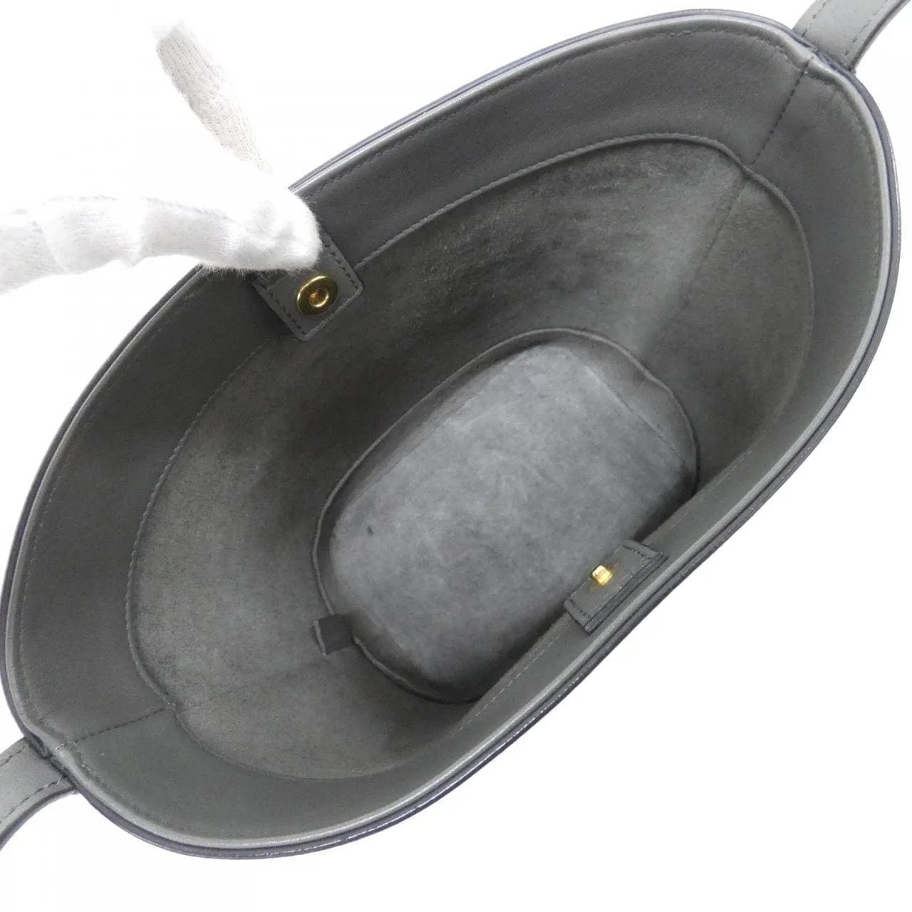 CELINE Triomphe 198243DU3 Shoulder 黑色 中古品A - 縮圖 9