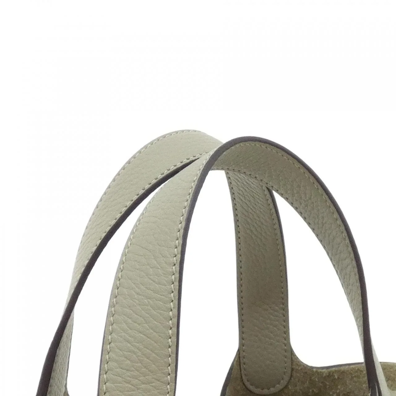 HERMES Picotin 056289CC Handbag Clemence Clemence Leather Unused - Thumbnail 4