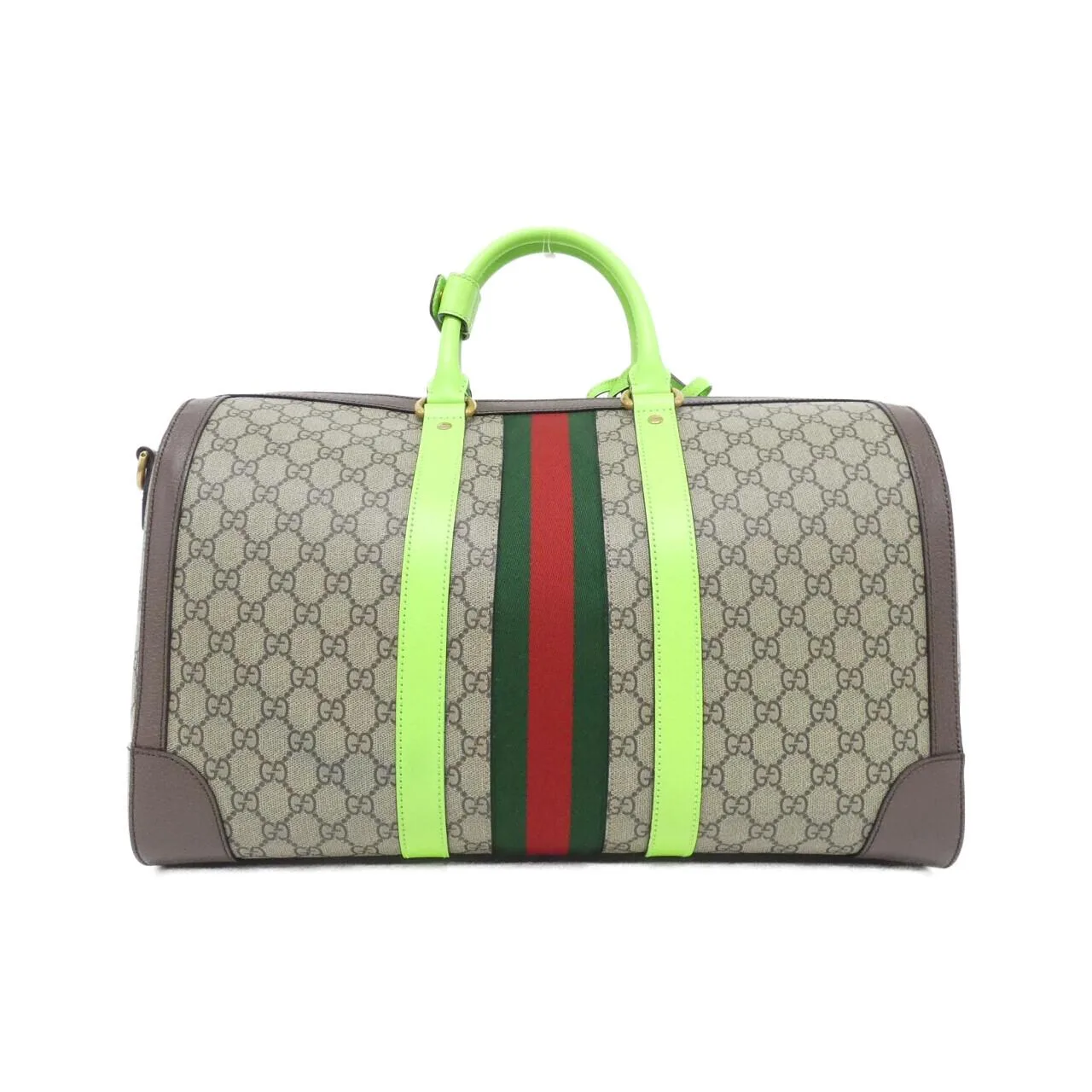 GUCCI 724642 Boston Canvas 米色 帆布 中古品A - 縮圖 2