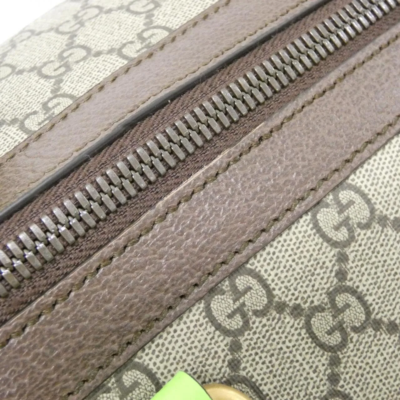 GUCCI 724642 Boston Canvas 米色 帆布 中古品A - 縮圖 6