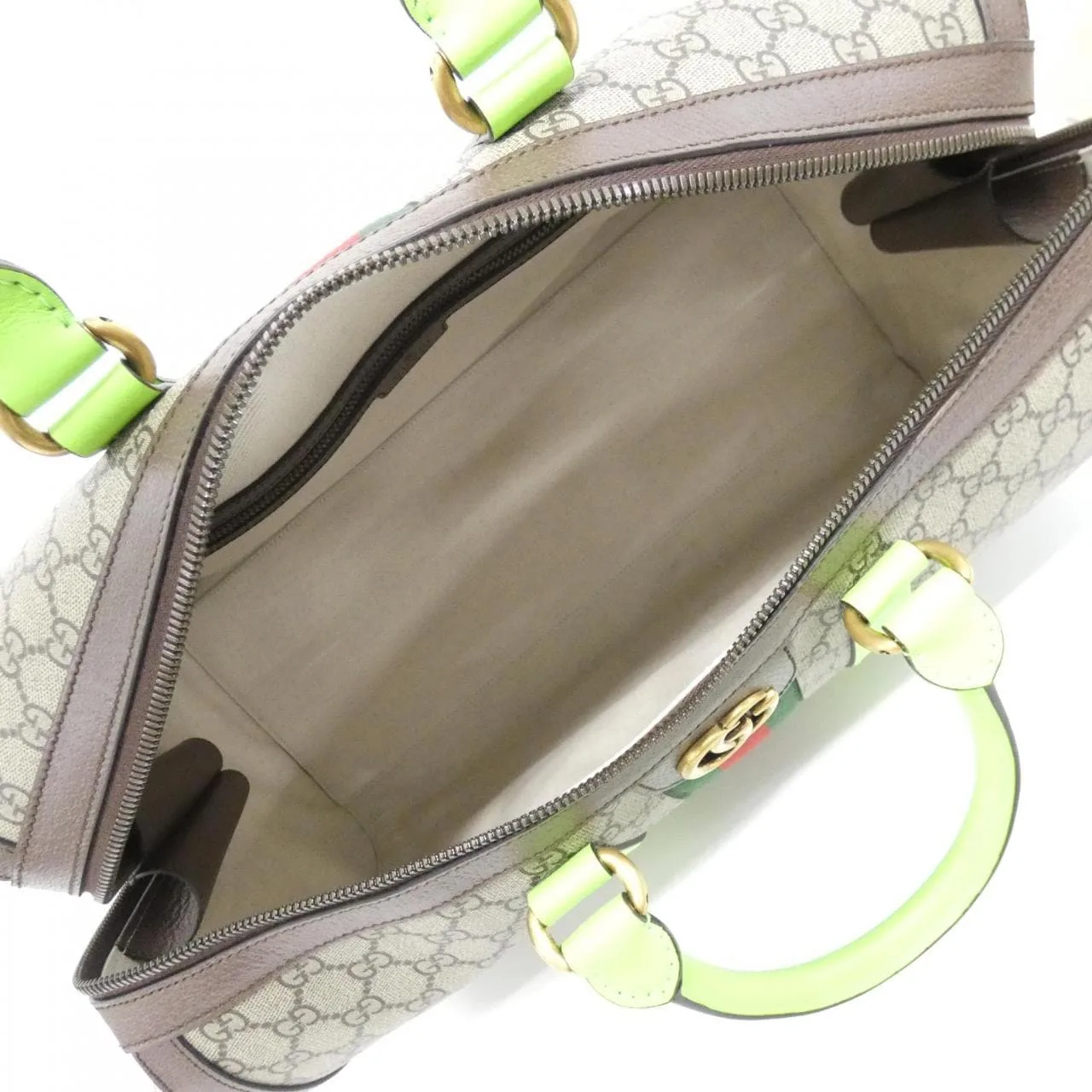 GUCCI 724642 Boston Canvas 米色 帆布 中古品A - 縮圖 9