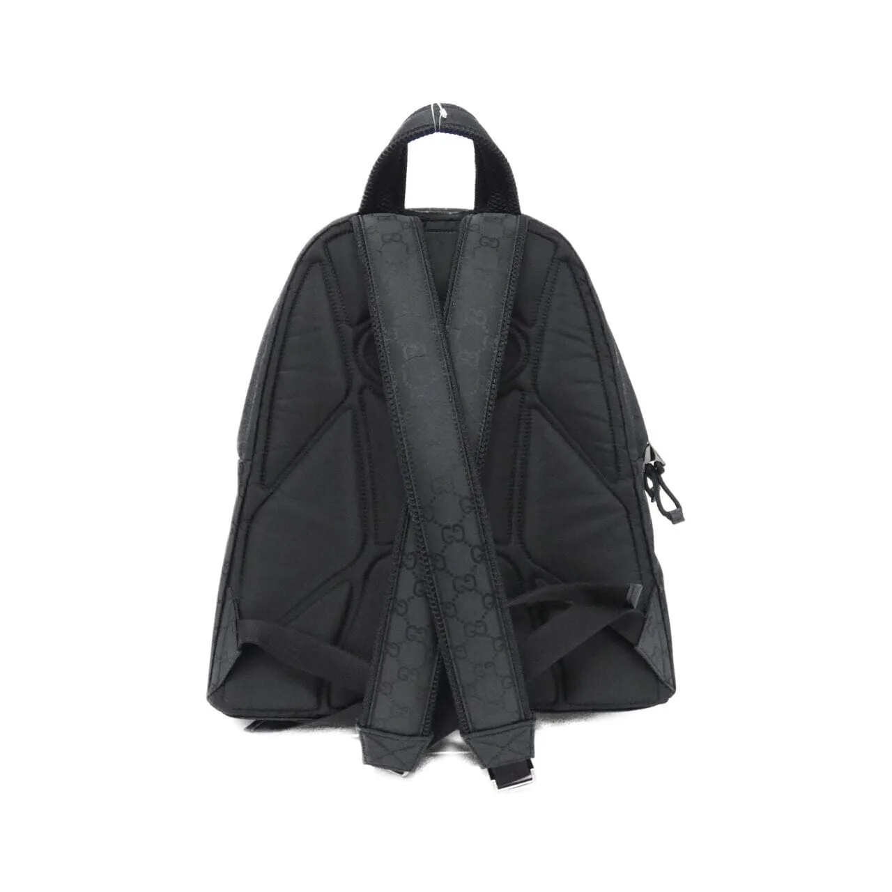 GUCCI 826364 FAD72 背包 尼龍 黑色 尼龍 中古品A - 縮圖 2