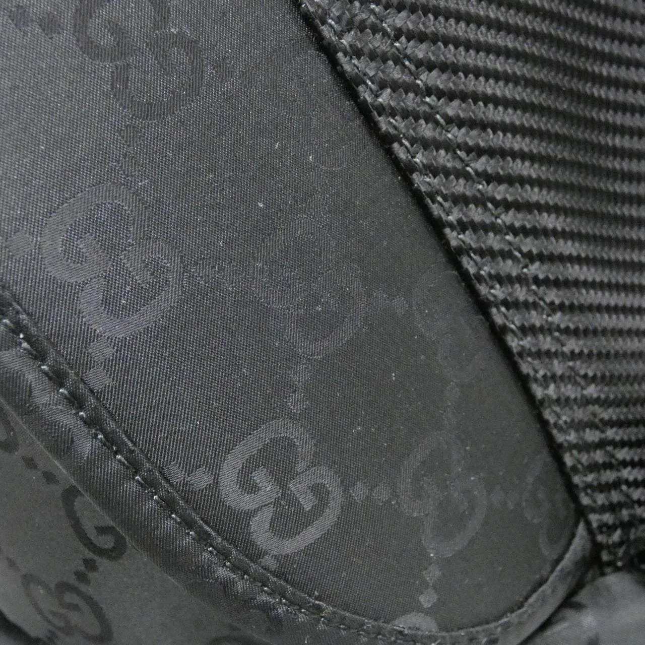 GUCCI 826364 FAD72 背包 尼龍 黑色 尼龍 中古品A - 縮圖 5