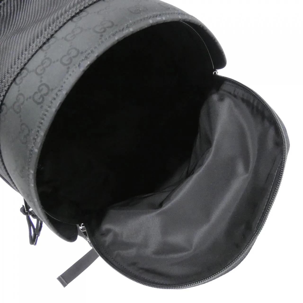 GUCCI 826364 FAD72 背包 尼龍 黑色 尼龍 中古品A - 縮圖 8