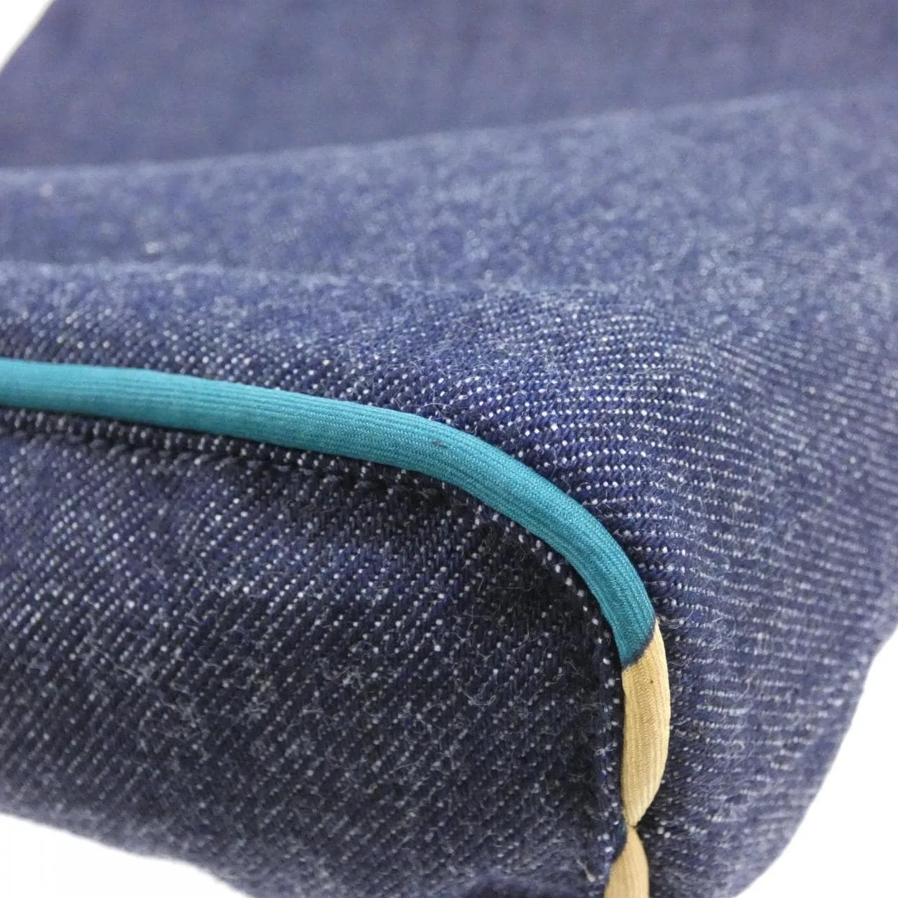 HERMES 1462298 Handbag Canvas Navy Canvas Rank A - Thumbnail 2