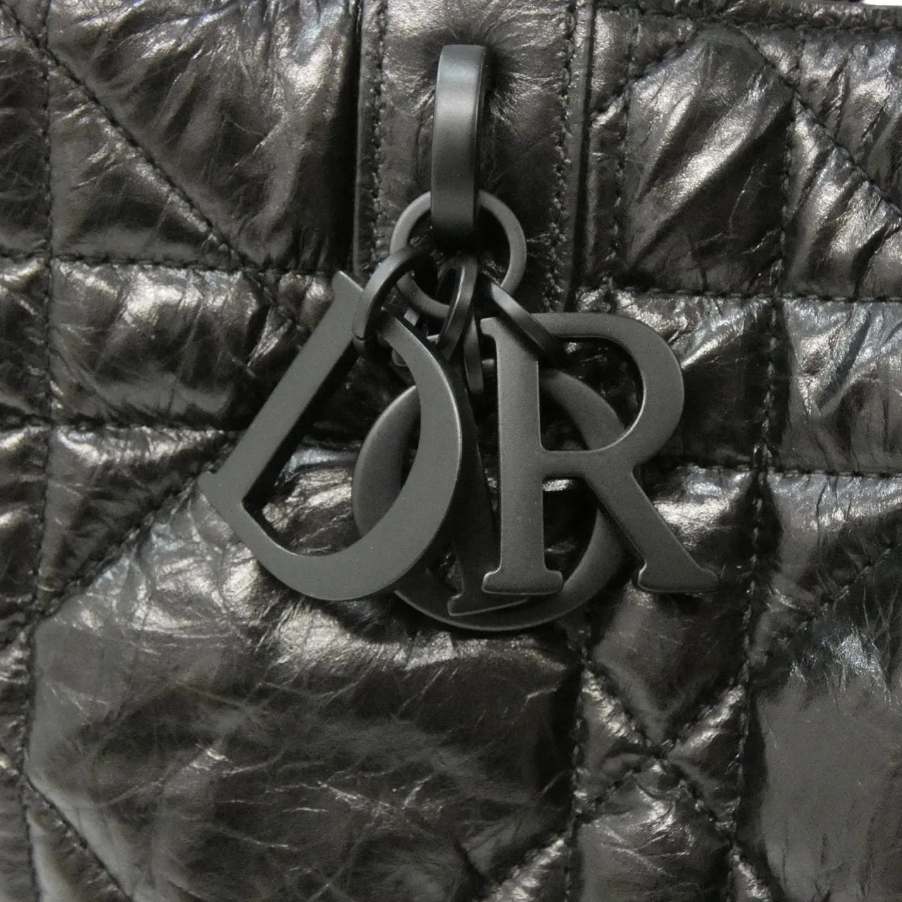 DIOR Toujours M2820SNIO 手提包 黑色 中古品A - 縮圖 5