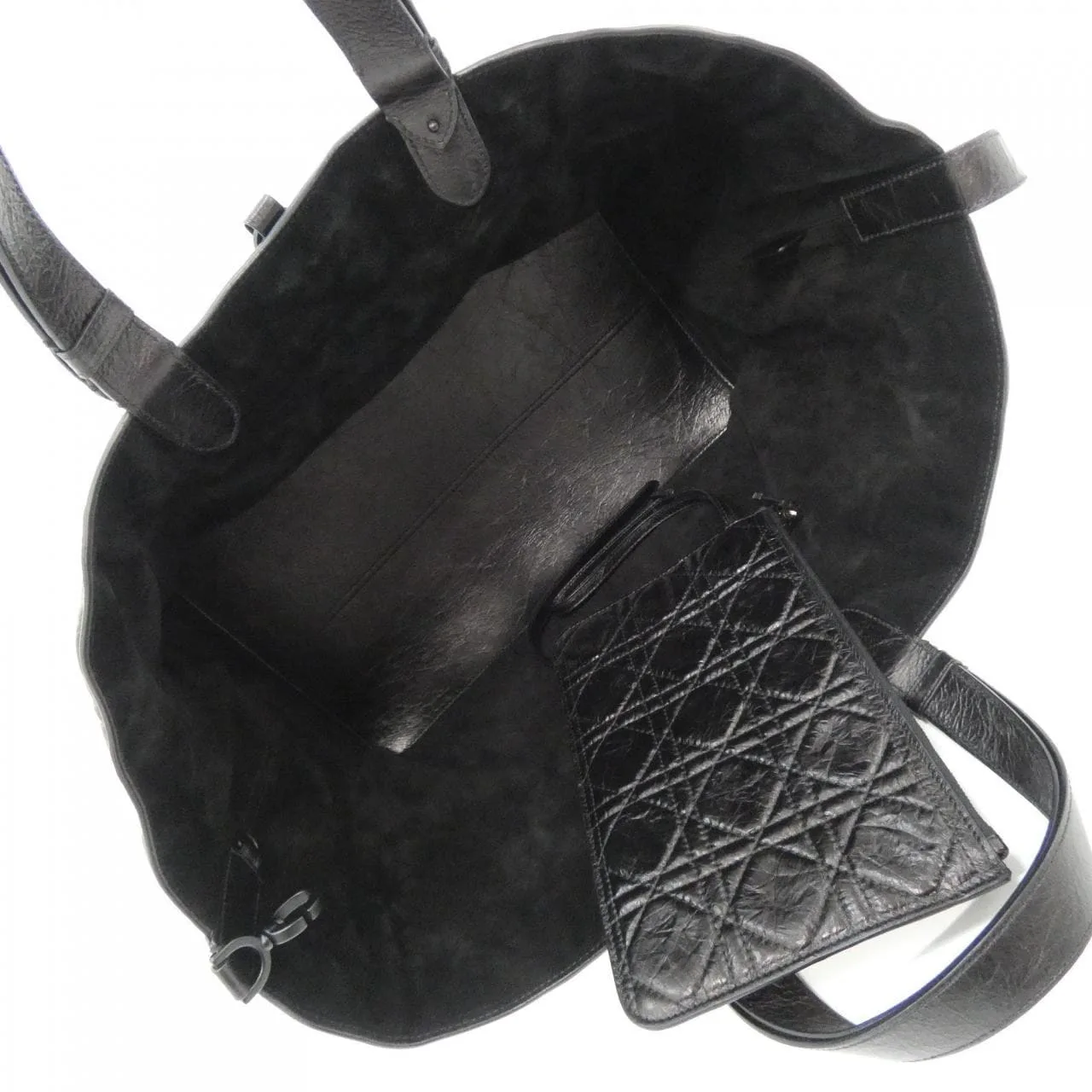 DIOR Toujours M2820SNIO 手提包 黑色 中古品A - 縮圖 9