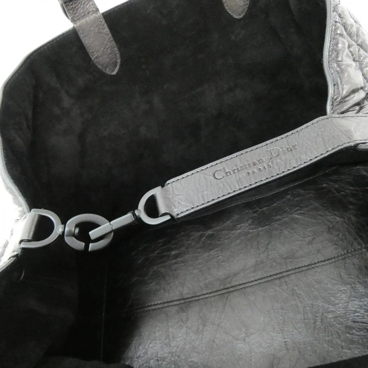 DIOR Toujours M2820SNIO 手提包 黑色 中古品A - 縮圖 10