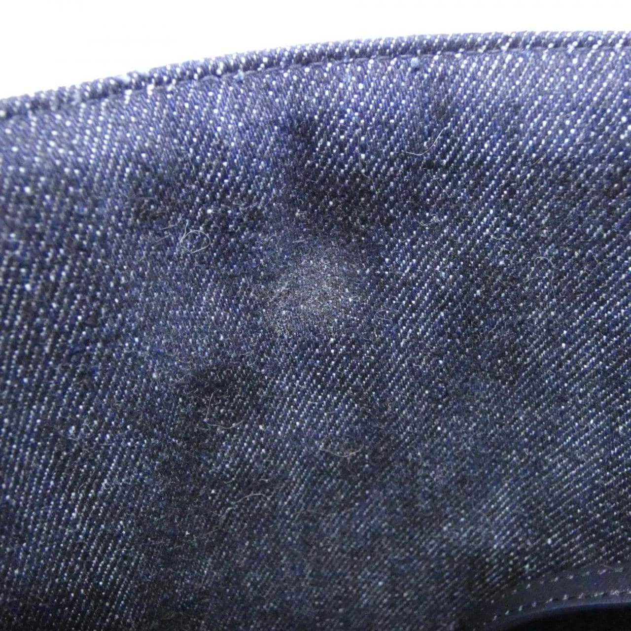 DIOR Toujours M2821ODCZ Handbag Denim 黑色 牛仔布 中古品A - 縮圖 10