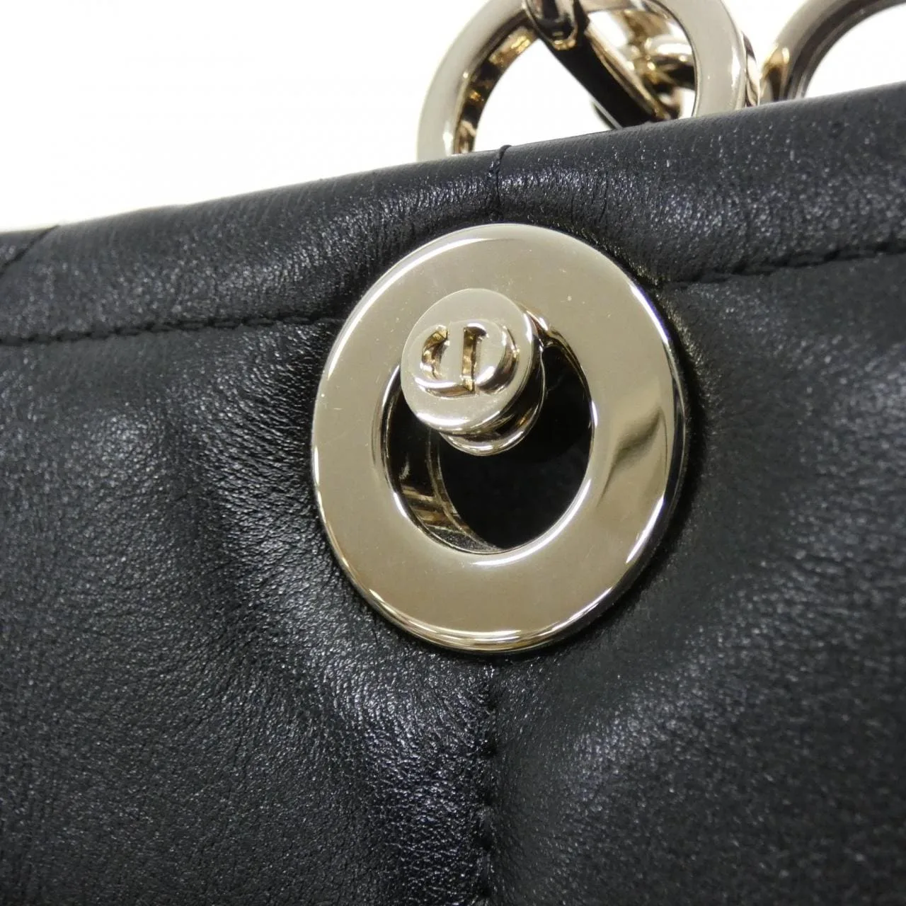 DIOR M8721OZVJ 手提包 黑色 中古品A - 縮圖 3