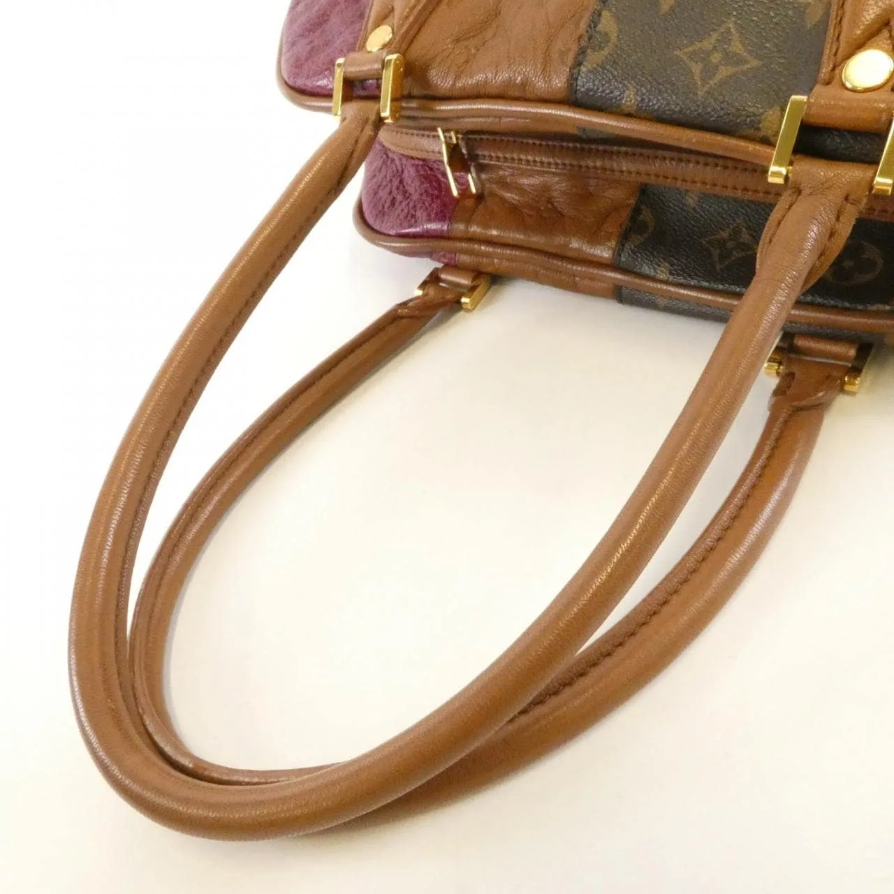 LOUIS VUITTON M40503 Shoulder Monogram 酒紅色 Monogram 中古品B - 縮圖 6
