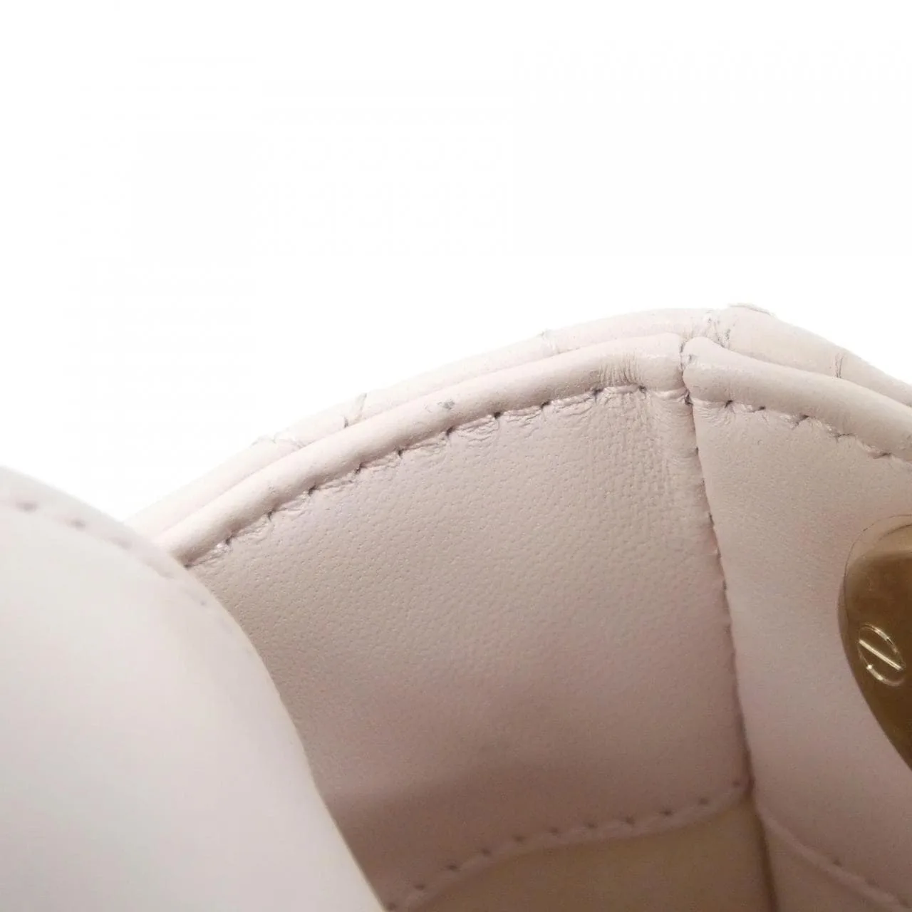 DIOR Lady Dior M0505ONTL Handbag Leather 黑色 皮革 中古品A - 縮圖 10