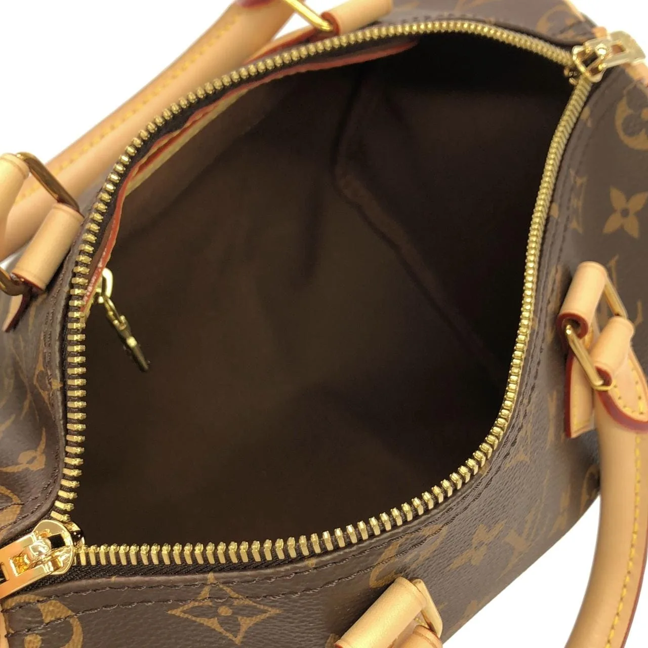 LOUIS VUITTON Speedy M41113 Boston Monogram 黑色 Monogram 中古品A - 縮圖 5