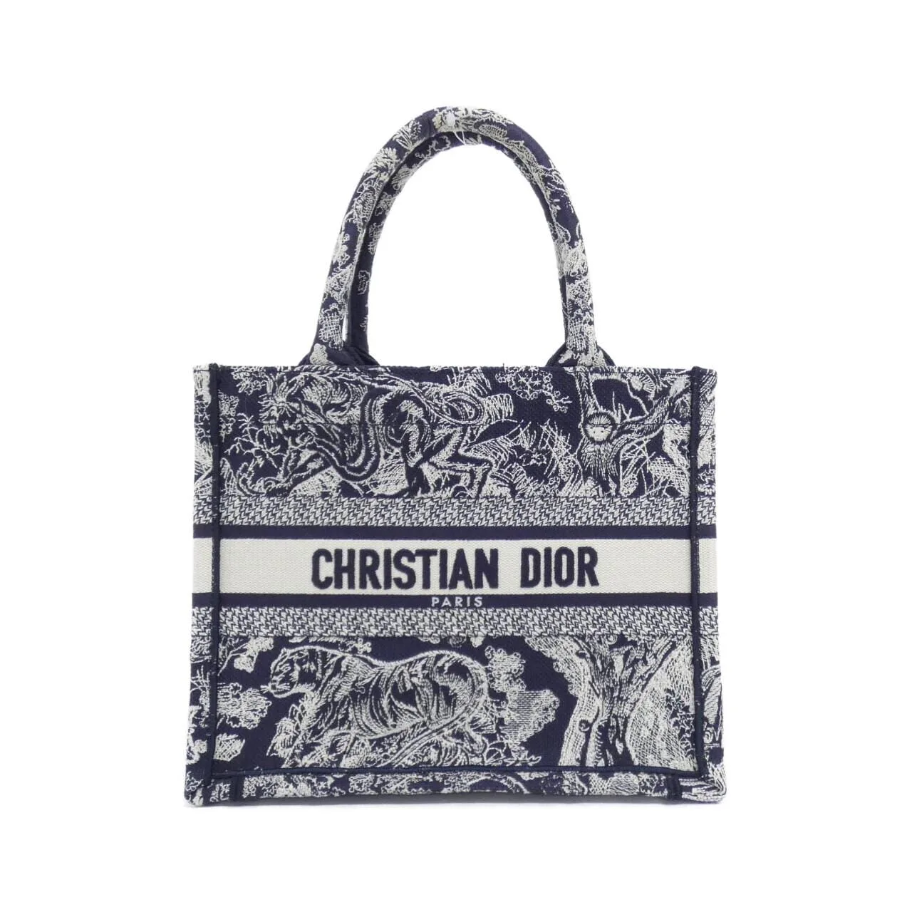 DIOR Book Tote M1265ZRGO 托特包 帆布 Blue