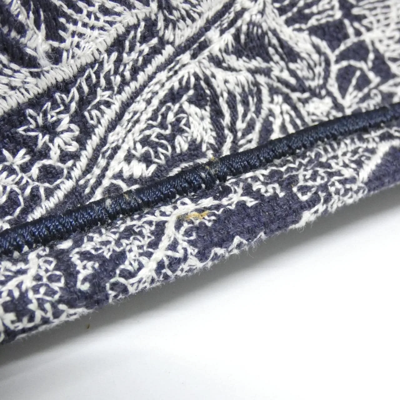 DIOR Book Tote M1265ZRGO 托特包 帆布 藍色 帆布 中古品A - 縮圖 5