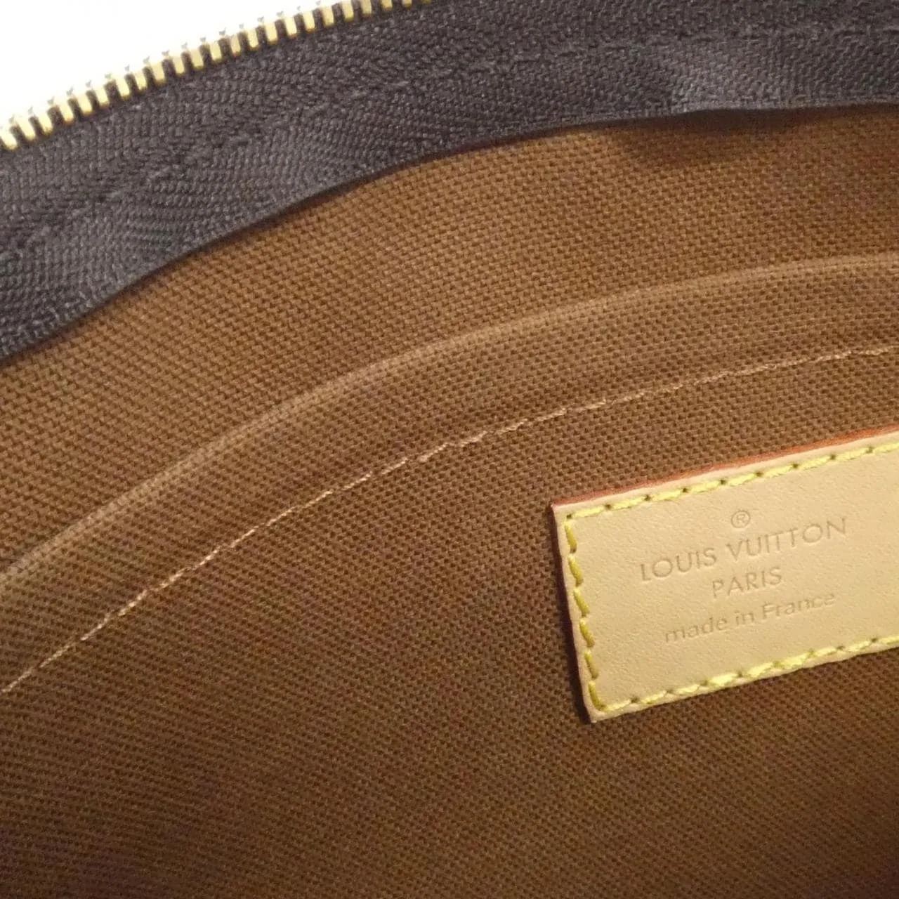 LOUIS VUITTON Pochette M44840 Shoulder Monogram 黑色 Monogram 中古品A - 縮圖 7