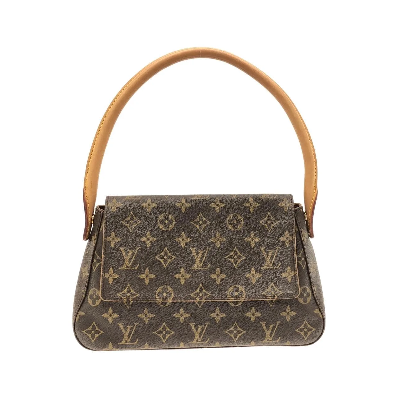 LOUIS VUITTON Looping M51147 Shoulder Monogram Black