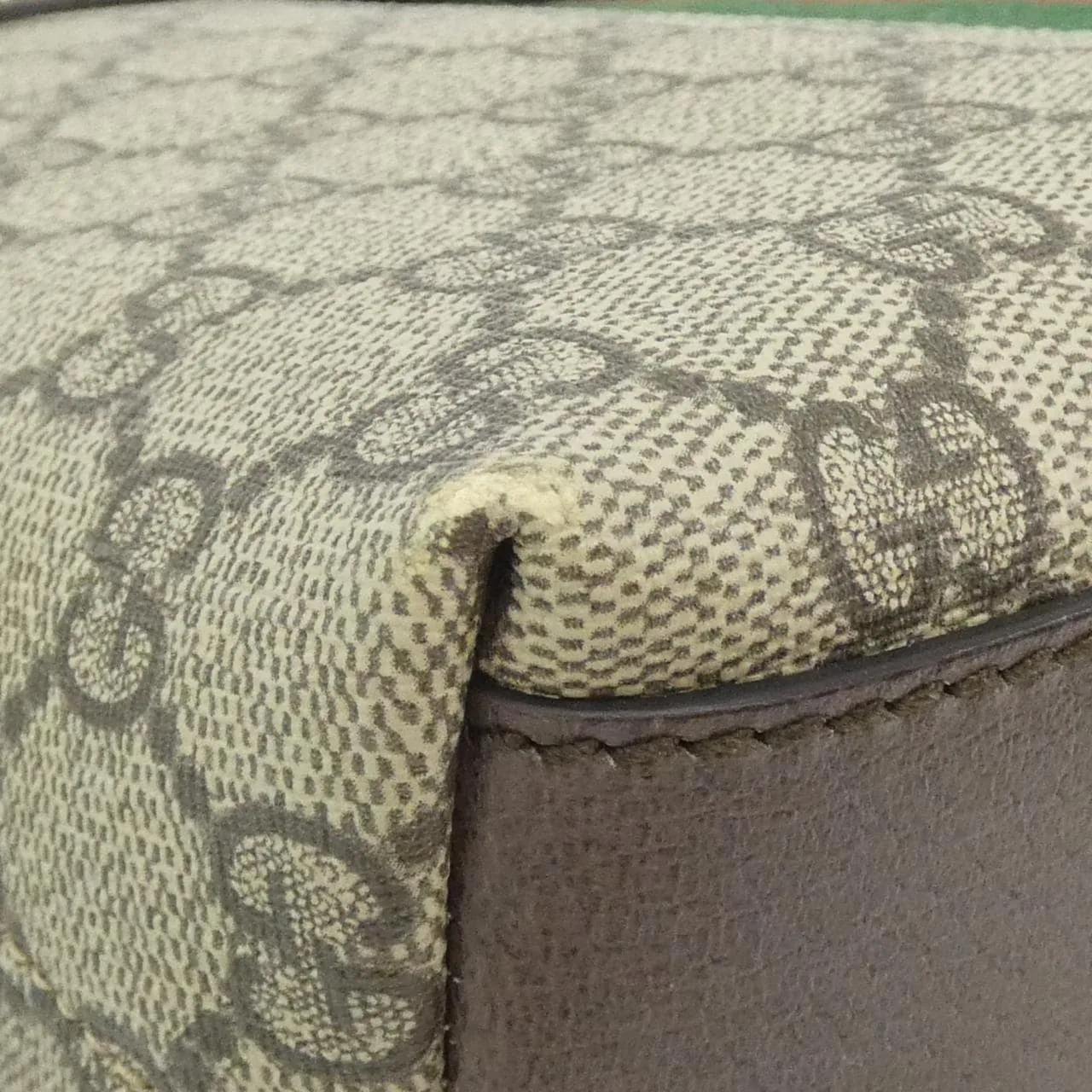 GUCCI Ophidia 499621 K05NG Shoulder Canvas 黑色 帆布 中古品A - 縮圖 3